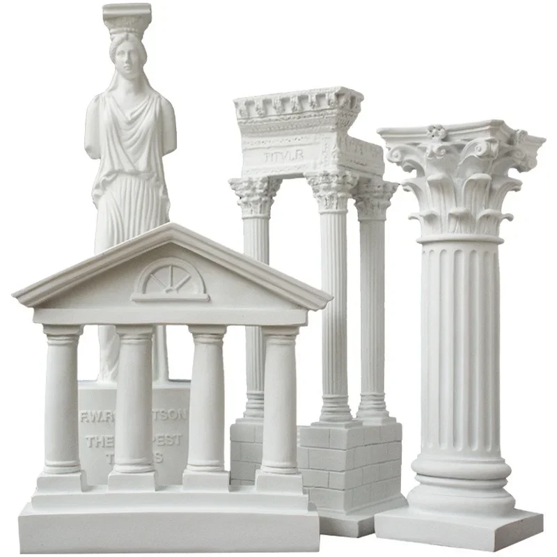 1pc modelo de arquitetura colu - Home Decor Modern Organic avaliação e preço