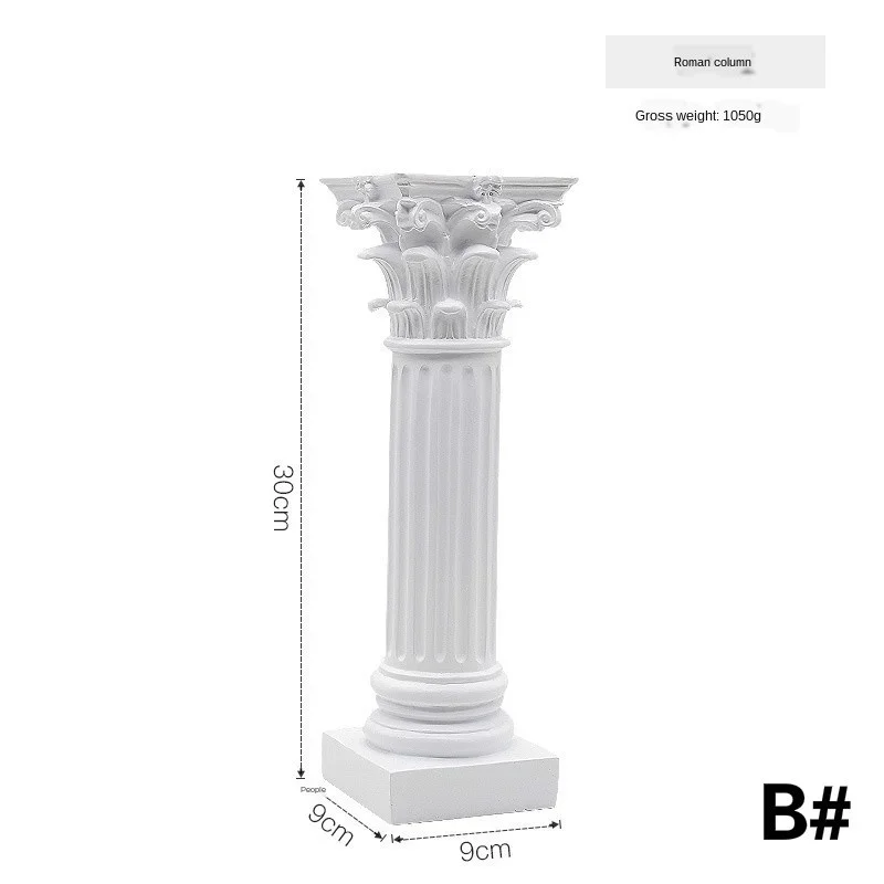 1pc modelo de arquitetura colu - Home Decor Modern Organic avaliação e preço