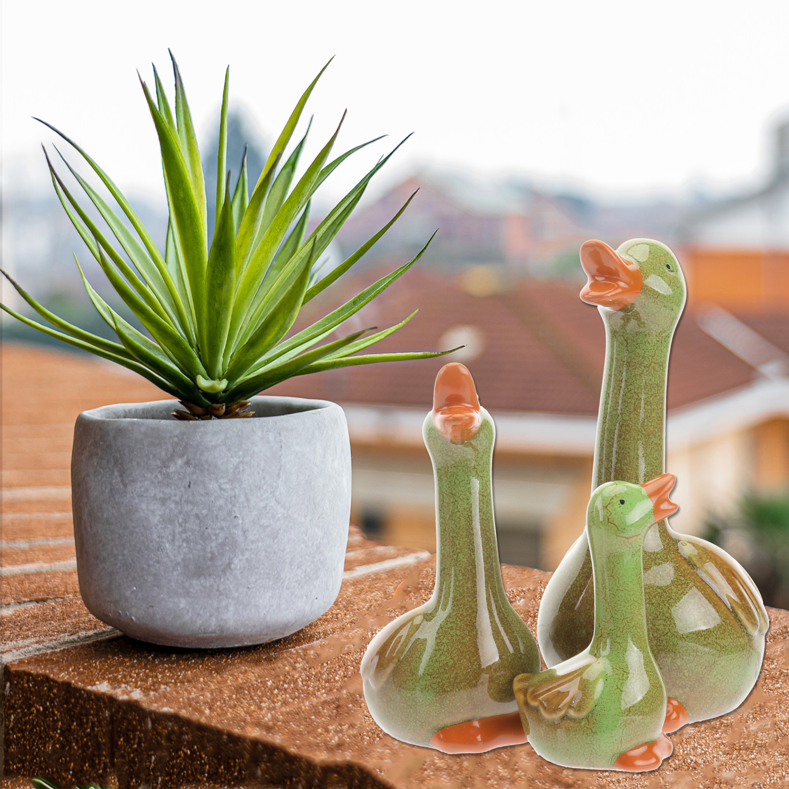 Conjunto de 3 Ornamentos Decor - Home Decor Duck avaliação e preço