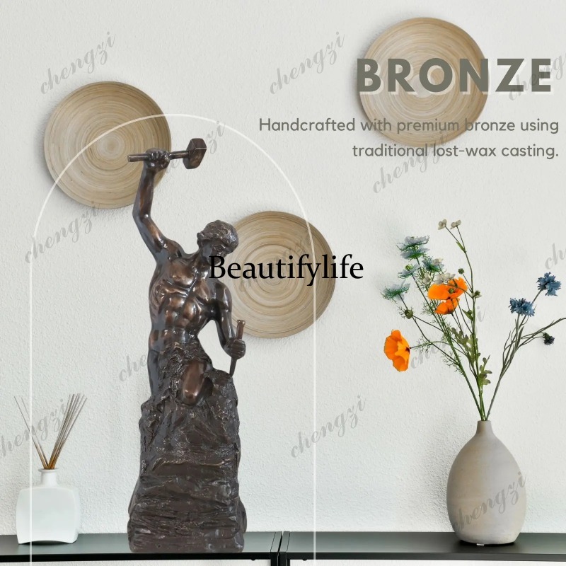 Escultura de Bronze A74 de 18, - Home Decor Modern Organic avaliação e preço