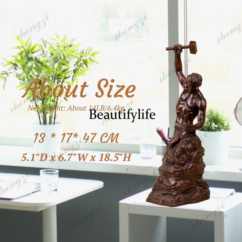 Escultura de Bronze A74 de 18, - Home Decor Modern Organic avaliação e preço