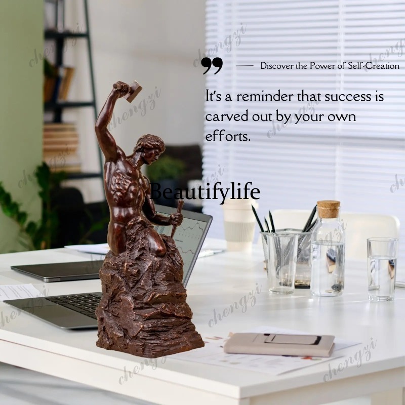 Escultura de Bronze A74 de 18, - Home Decor Modern Organic avaliação e preço
