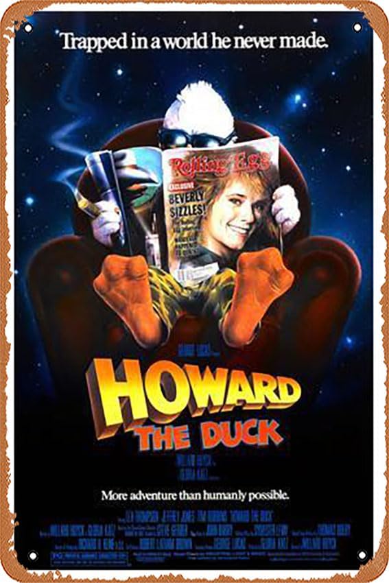 Placa de metal - HOWARD THE DU - Home Decor Duck avaliação e preço