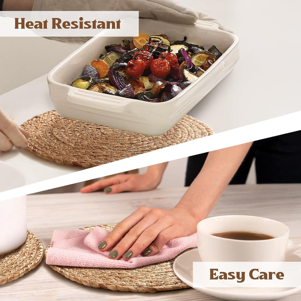 2/5 peças de tapetes de vime f - Home Decor Rattan avaliação e preço