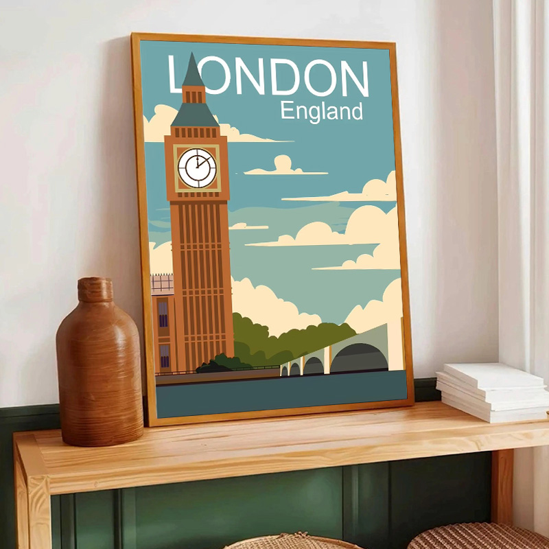 Pôsteres de Viagem em Estilo R - Home Decor Jakarta avaliação e preço