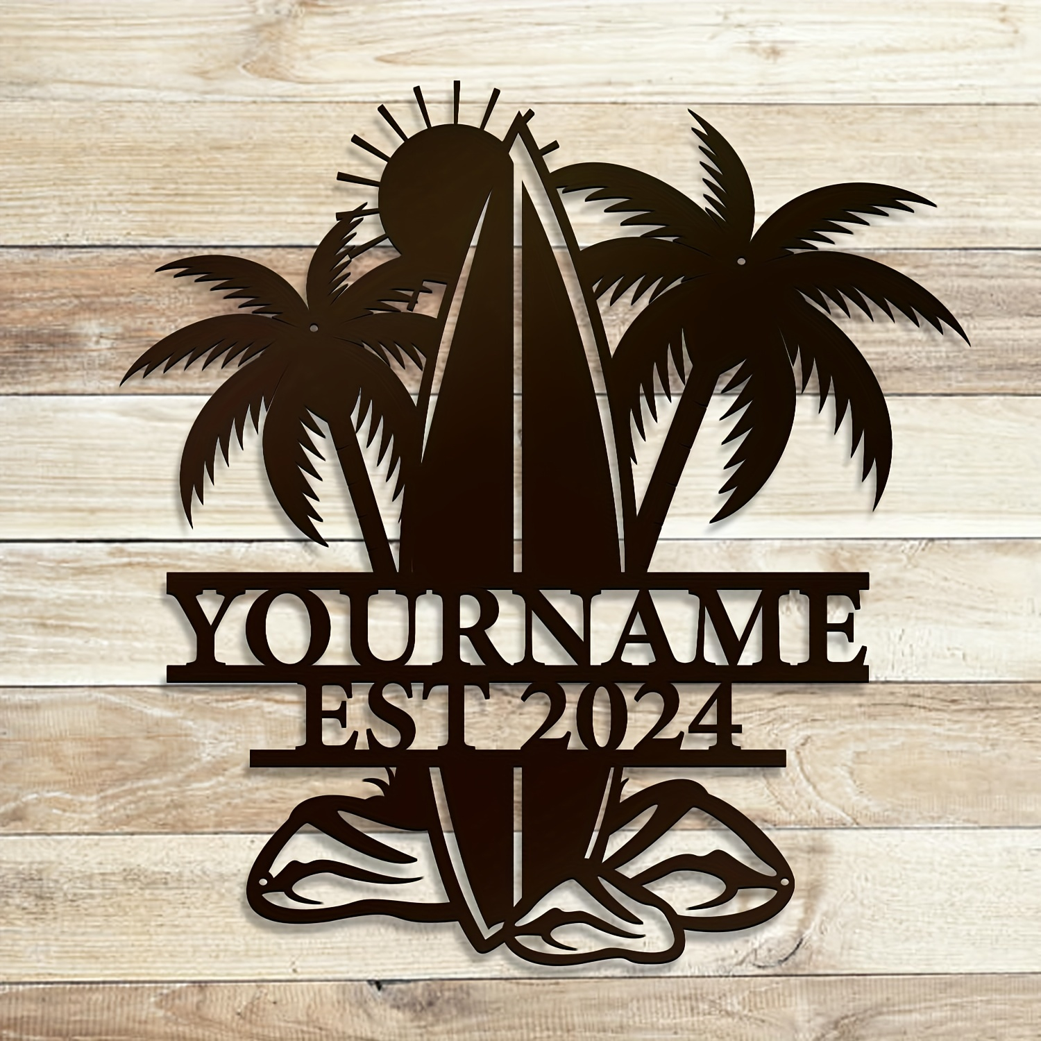 Placa de Metal Personalizada p - Home Decor Ideas avaliação e preço