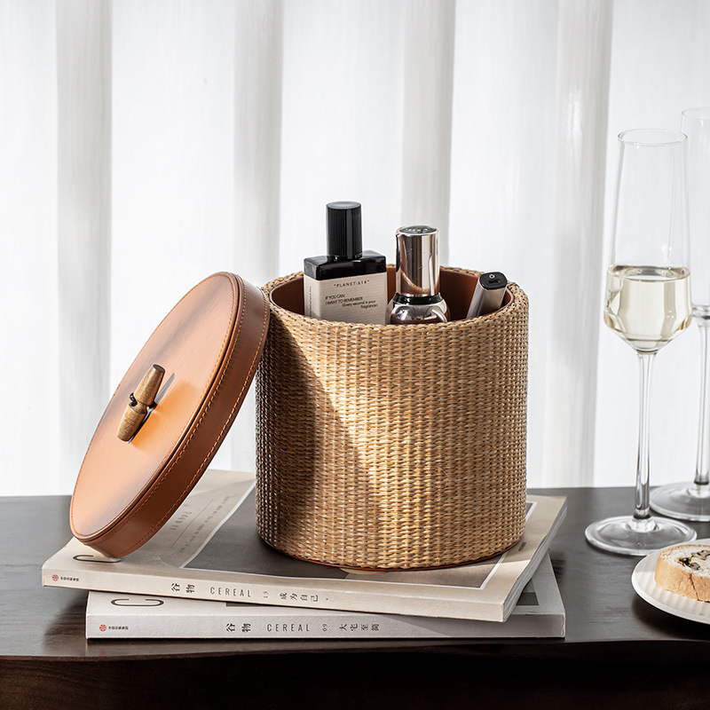 Caixa de armazenamento retrô d - Home Decor Rattan avaliação e preço