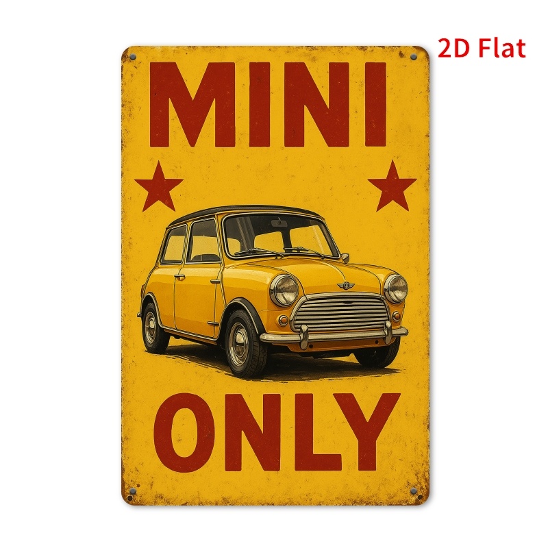 Placa de Metal Decorativa 2D P - Home Decor Logo avaliação e preço