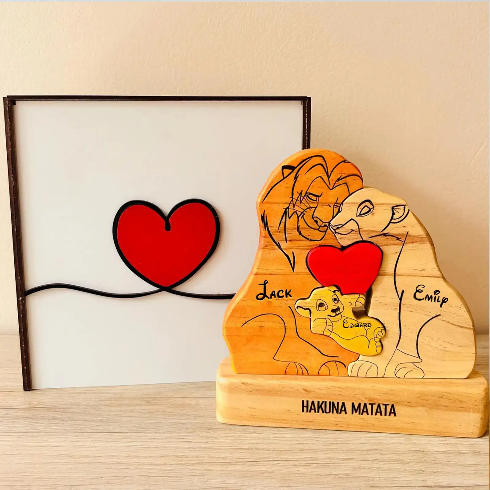 Quebra-Cabeça de Madeira Perso - Home Decor Modern Organic avaliação e preço