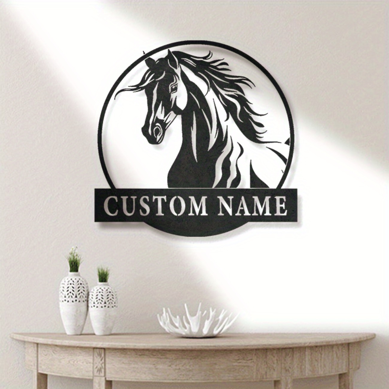 Arte de parede de cavalo de me - Home Decor Handmade avaliação e preço