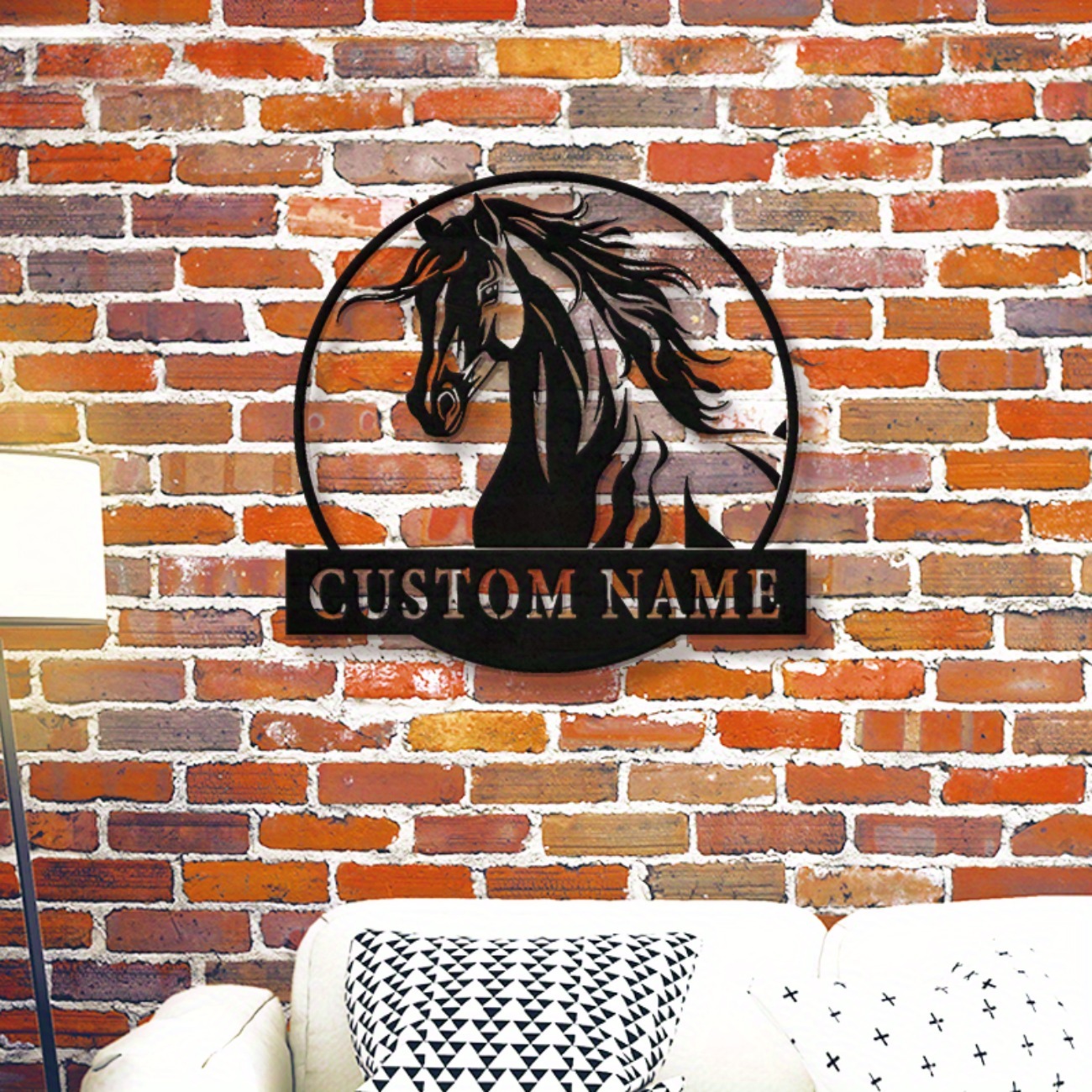 Arte de parede de cavalo de me - Home Decor Handmade avaliação e preço