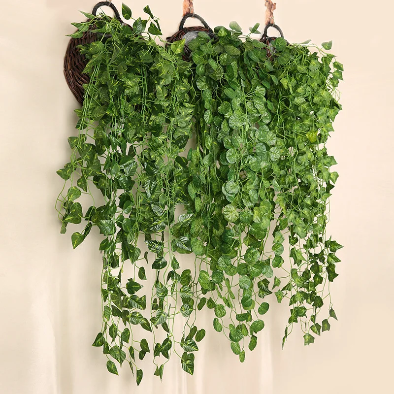 90cm artificial verde rabanete - Home Decor Rattan avaliação e preço
