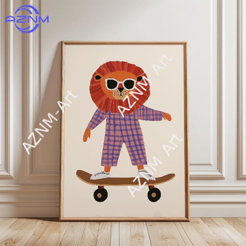 Pôster Engraçado de Animais Sk - Home Decor Duck avaliação e preço