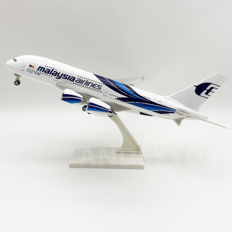 Modelo de avião A380 da Malays - Home Decor Malaysia avaliação e preço