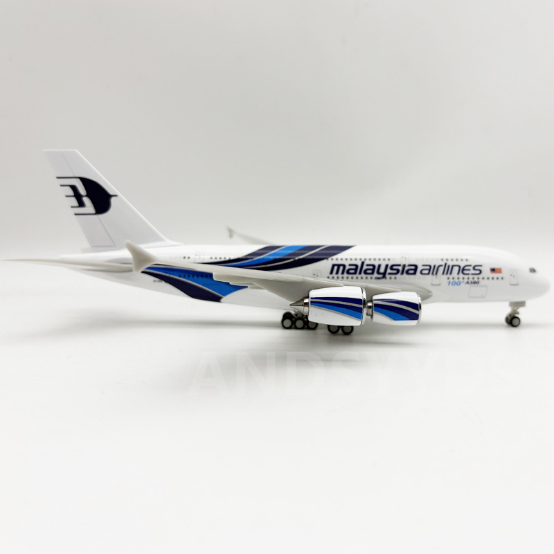 Modelo de avião A380 da Malays - Home Decor Malaysia avaliação e preço