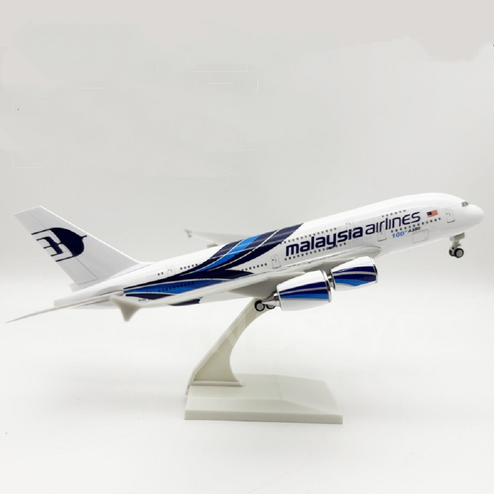 Modelo de avião A380 da Malays - Home Decor Malaysia avaliação e preço