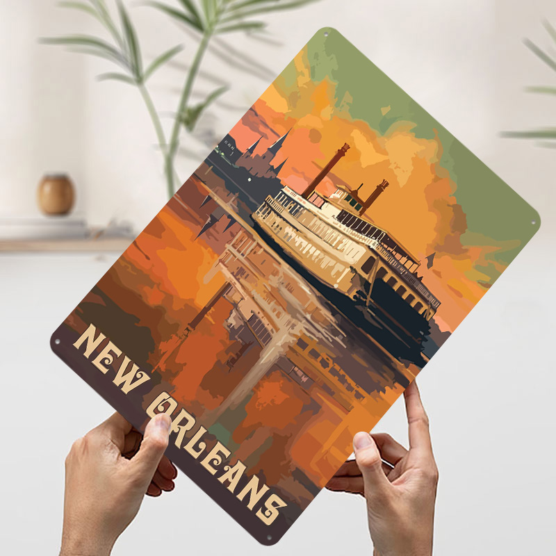 Pôsteres impressos de viagem p - Home Decor New Orleans avaliação e preço