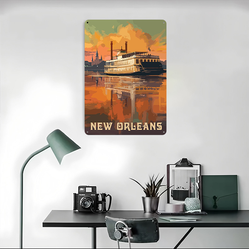 Pôsteres impressos de viagem p - Home Decor New Orleans avaliação e preço