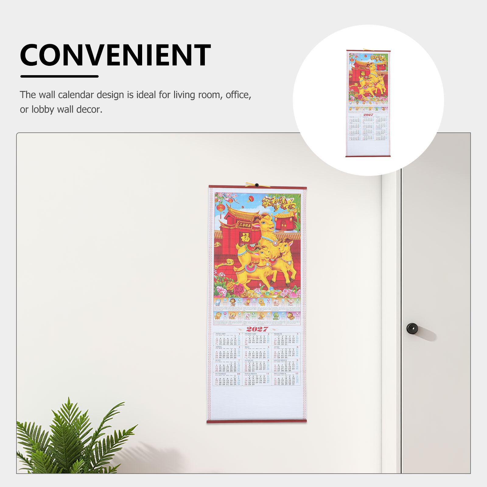 Calendário de Parede em Pergam - Home Decor Rattan avaliação e preço