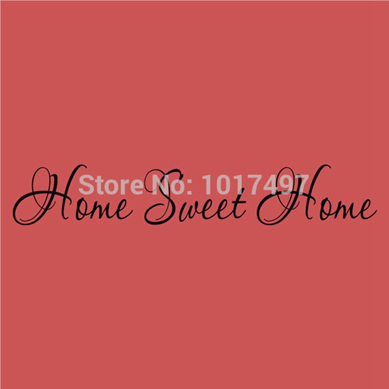 Sweet home-parede adesivos com - Home Decor Y2K avaliação e preço