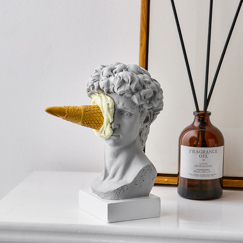 Sorvete David Estatueta, Nórdi - Home Decor Y2K avaliação e preço