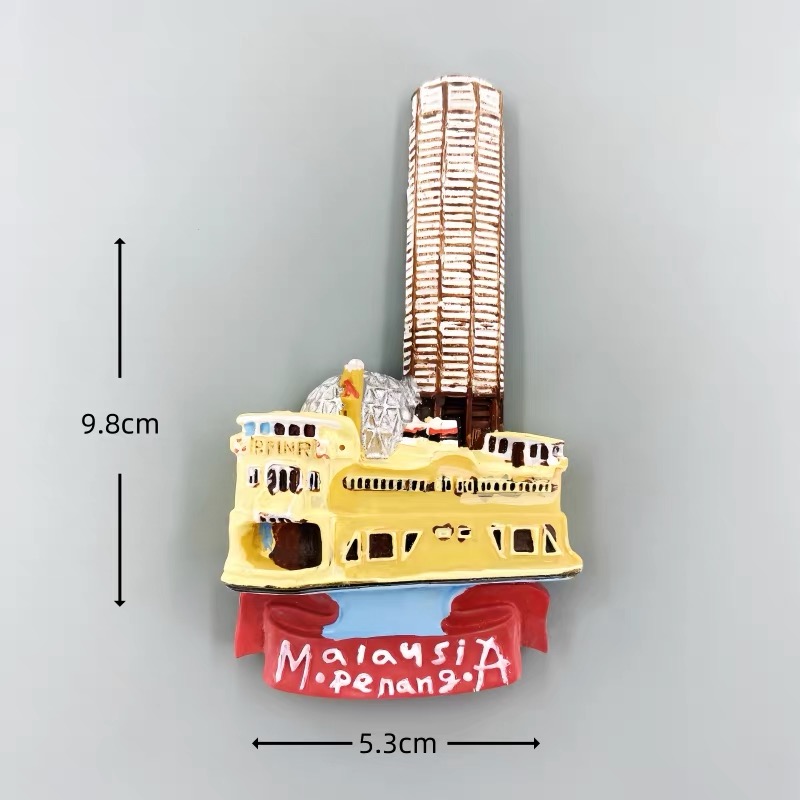 Imãs de Geladeira 3D da Malási - Home Decor Malaysia avaliação e preço