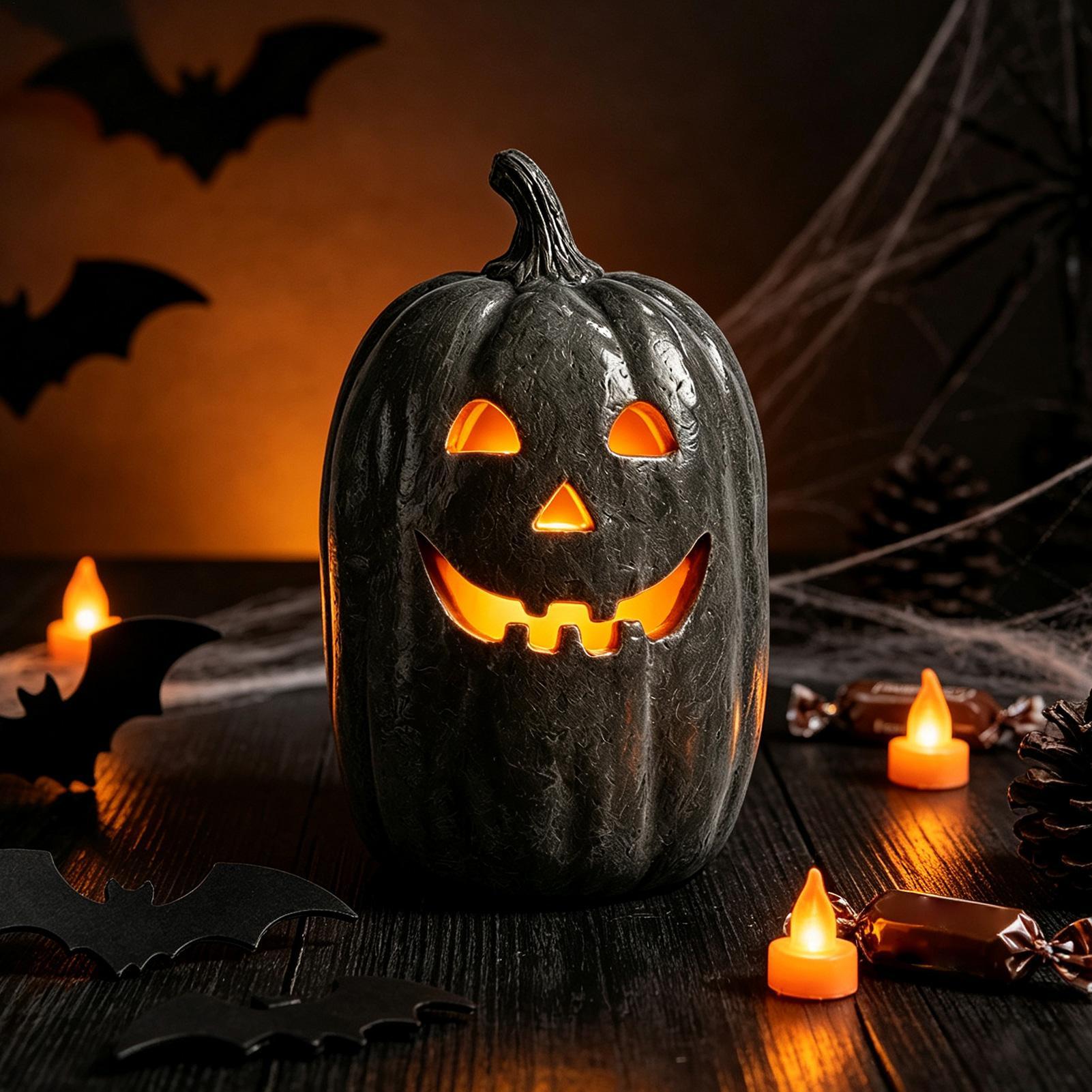 Decoração de Abóbora de Hallow - Home Decor Handmade avaliação e preço
